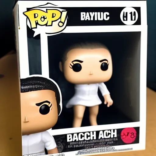 Prompt: Funko Pop Bach