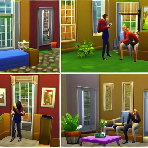 Image similar to cellphones in the sims 2