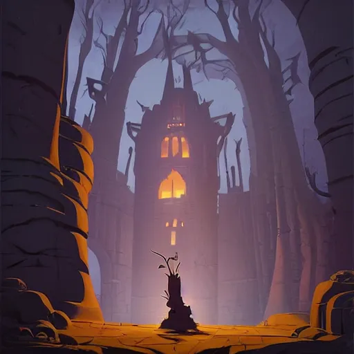 Prompt: dungeons, animated film, stylised, illustration,, fantasy art, 2 d game art, by eyvind earle, scott wills, genndy tartakovski, roman shipunov, etienne hebinger, atey ghailan, cgsociety, cynical realism