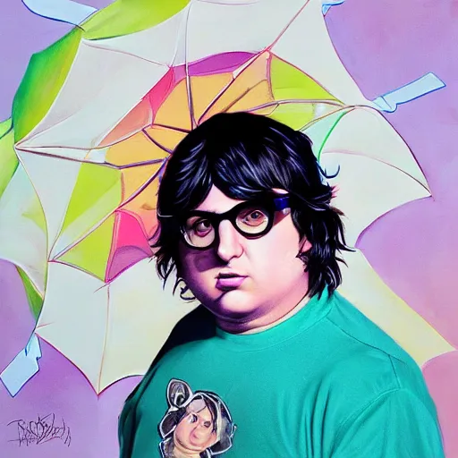 Prompt: andy milonakis, art by artgerm
