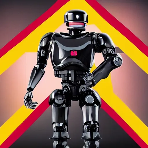 Image similar to instagram fact checker, robocop