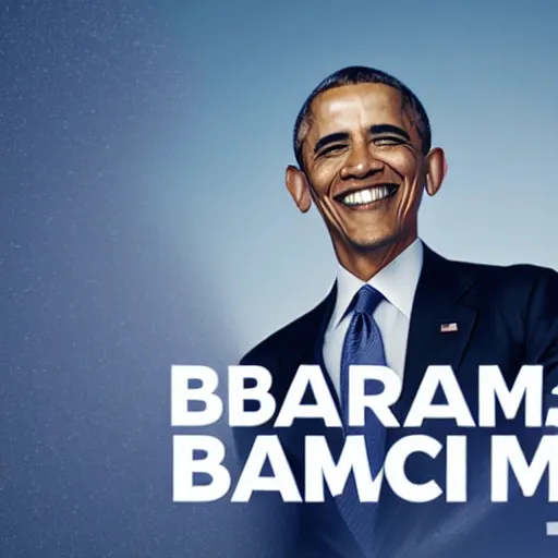 Prompt: Campaign ad for Barack Obama