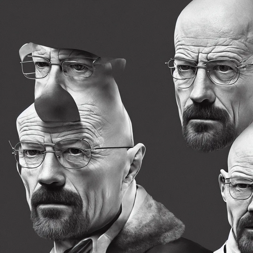 Prompt: walter white as chamber from valorant