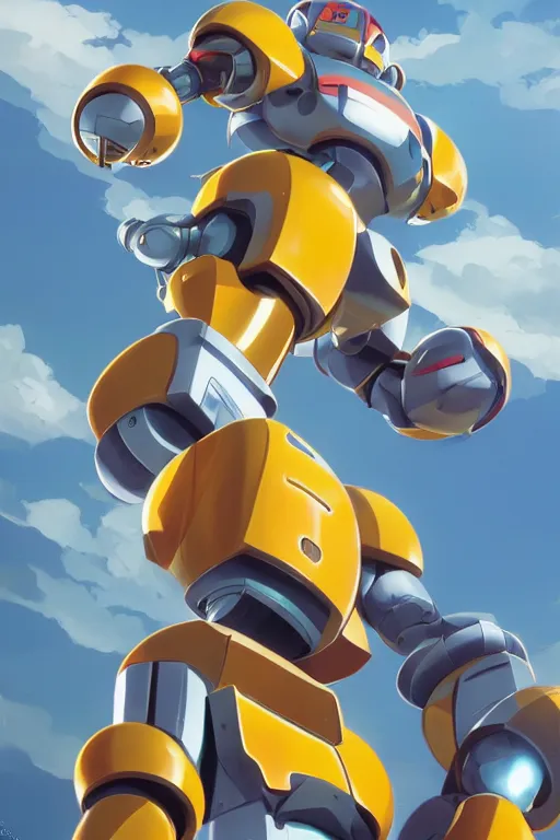 Image similar to metabots medabots medarotto medarot robot minimalist comics, behance hd by jesper ejsing, by rhads, makoto shinkai and lois van baarle, ilya kuvshinov, rossdraws global illumination ray tracing hdr radiating a glowing aura