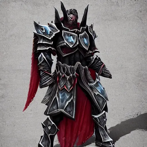 Prompt: “ world of warcraft bloodfang armor realistic ”