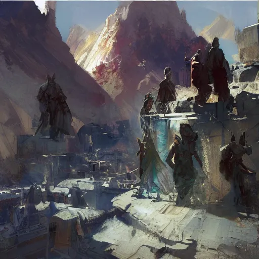 Image similar to the first gods, craig mullins