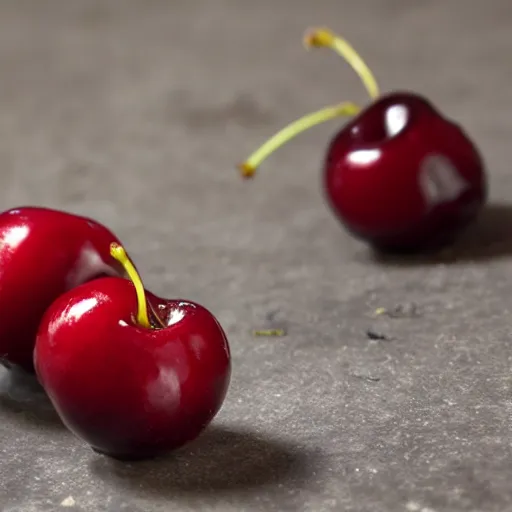 Image similar to Sad Cherry, frown, Cherry fruit