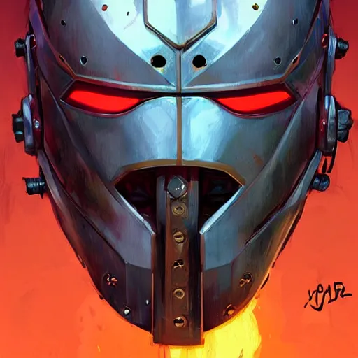 Image similar to cyberpunk viking helmet mask warrior goddess robot ninja fantasy, art gta 5 cover, official fanart behance hd artstation by jesper ejsing, by rhads, makoto shinkai and lois van baarle, ilya kuvshinov, ossdraws