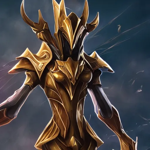 Image similar to cinematic, hyperdetailed elegant beautiful stunning league of legends azir armor fanart, warframe, destiny, octane