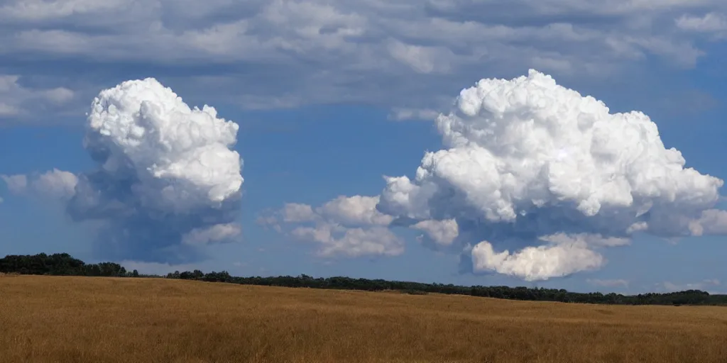 Prompt: cumulus congestus