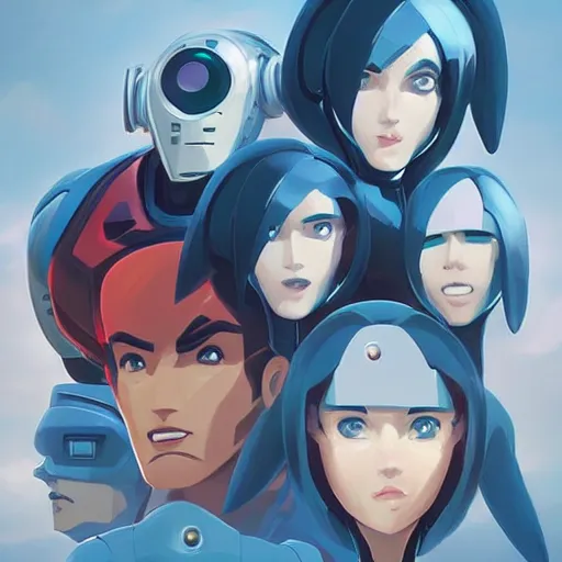 Image similar to face icon stylized minimalist robotech, loftis, cory behance hd by jesper ejsing, by rhads, makoto shinkai and lois van baarle, ilya kuvshinov, rossdraws global illumination