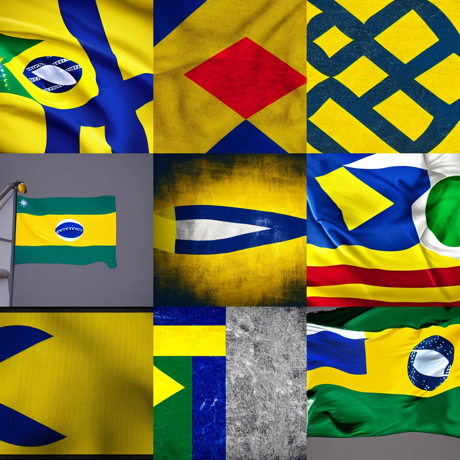 Prompt: brazil flag