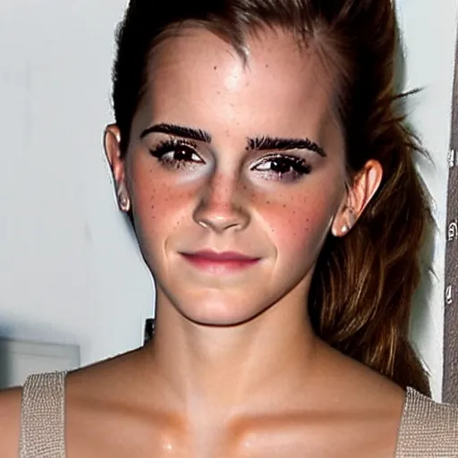 Image similar to emma watson mixed with kim kardashian