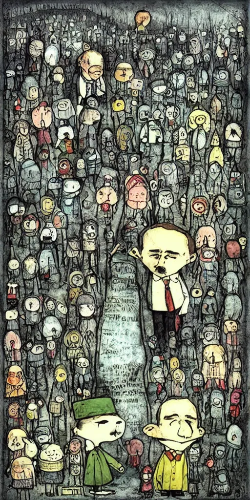 Image similar to a martin luther king jr day scene by alexander jansson