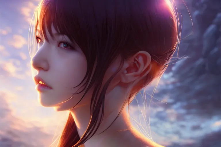 Prompt: a dreaming dreamer, occlusion shadow, specular reflection, rim light, unreal engine, octane render, artgerm, artstation, art by hiroaki samura and jiro matsumoto and yusuke murata, high quality, intricate detailed 8 k, fantasy illustration, extremely beautiful and aesthetic shape of face and body, fish - eye lens