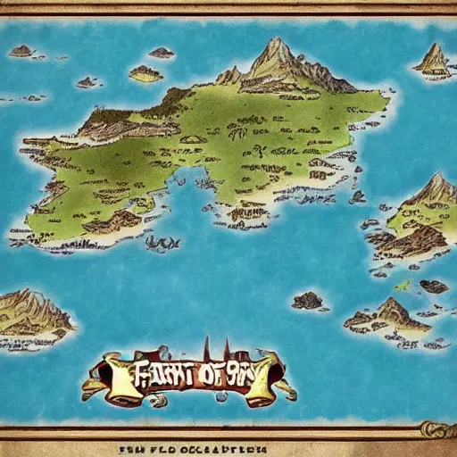 Image similar to map of fantasy world