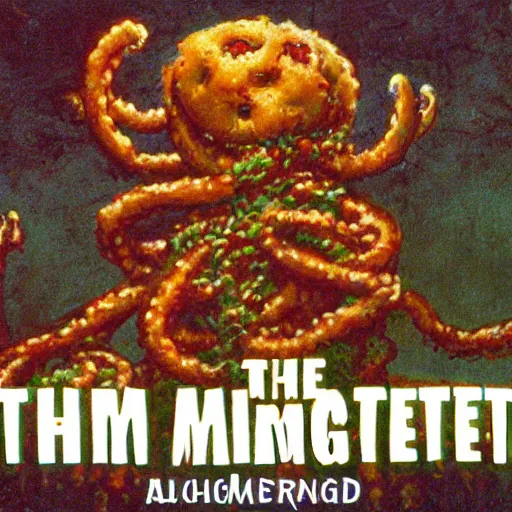 Prompt: the sphagetti monster, atheism god