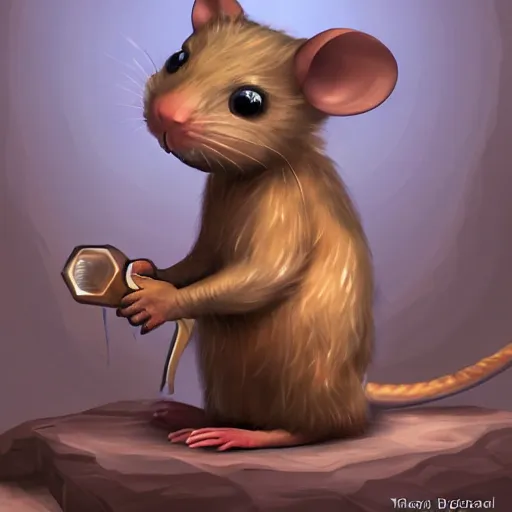 Prompt: a rat moderator banning granny from discord, trending on artstation, digital art, prize winning, extremely detailed