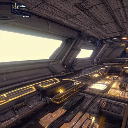 Image similar to elite dangerous anaconda ship interiors