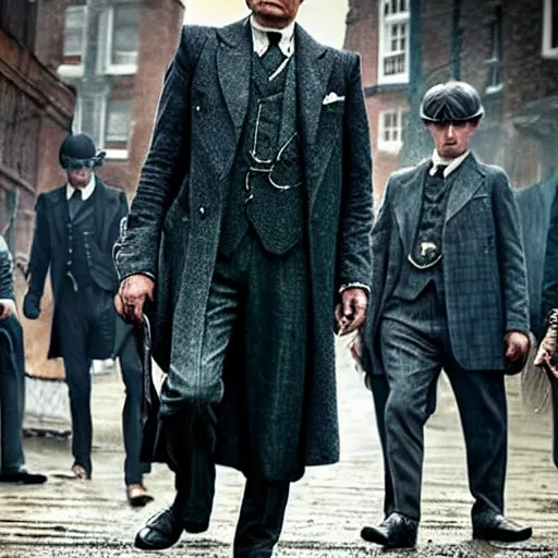 Image similar to Batman in Peaky Blinders very detailed 4K quality super realistic