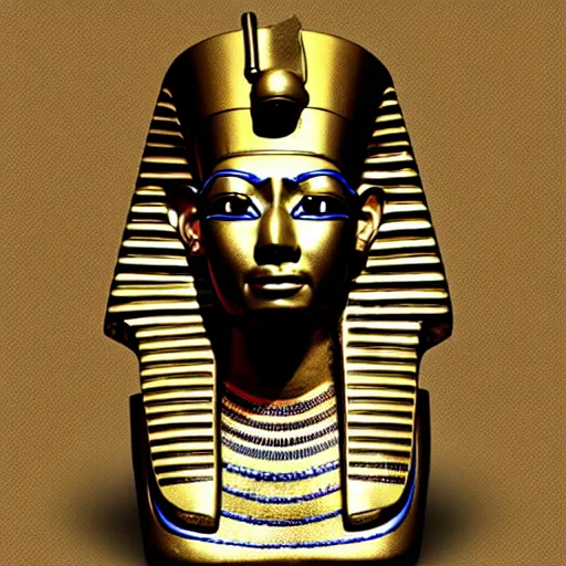 Prompt: an insanely detailed realistic photo of an egyptian pharaoh