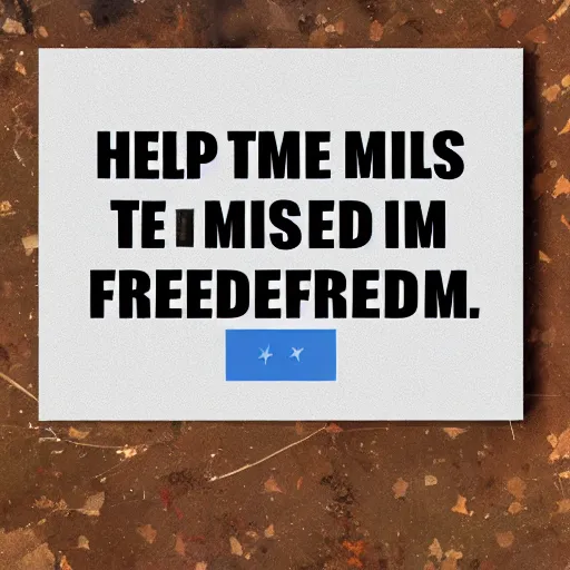 Prompt: help me make the most of freedom