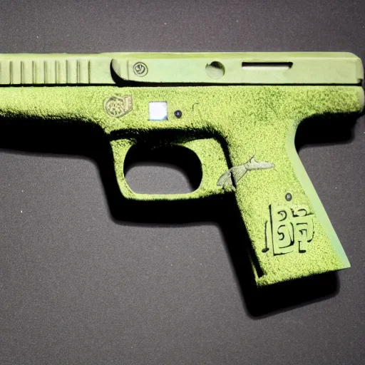 Image similar to pistol skin of shrek