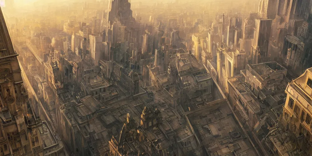 Image similar to Inception, wide angle, super highly detailed, professional digital painting, artstation, concept art, smooth, sharp focus, no blur, no dof, extreme illustration, Unreal Engine 5, Photorealism, HD quality, 8k resolution, cinema 4d, 3D, beautiful, cinematic, art by artgerm and greg rutkowski and alphonse mucha and loish and WLOP