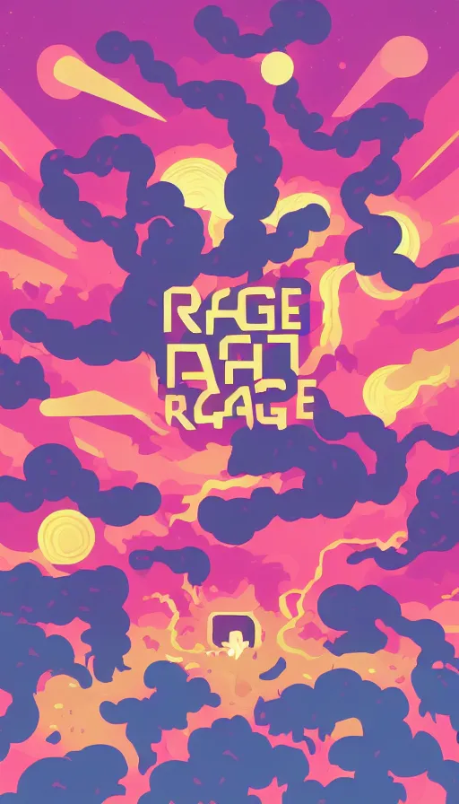 Prompt: rage, by kurzgesagt,