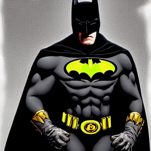 Image similar to photograph of c'thulhu dressed as batman, realistic, detailed