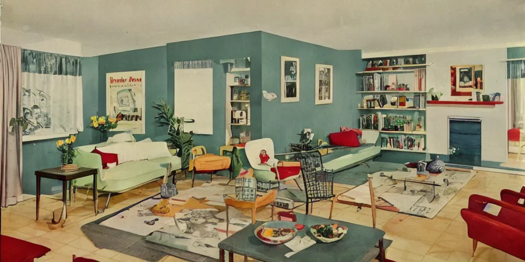 Image similar to 1 9 5 0 s home