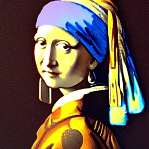 Prompt: monalisa with the pearl earring