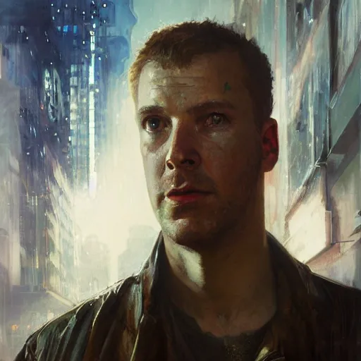 Prompt: chris rankin, hyperrealistic portrait, bladerunner street, art of elysium by jeremy mann and alphonse mucha, fantasy art, photo realistic, dynamic lighting, artstation, poster, volumetric lighting, very detailed face, 4 k, award winning