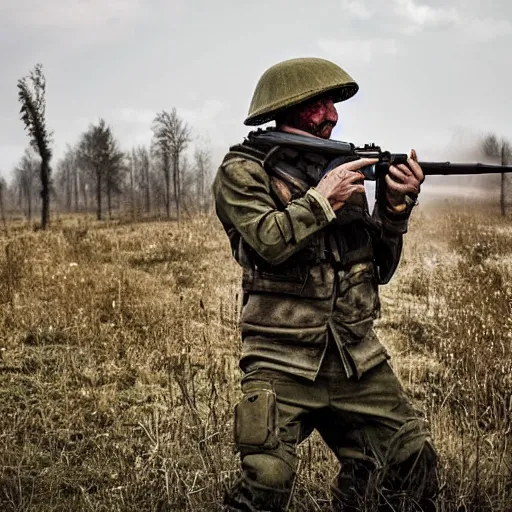 Image similar to ukrainian war photography