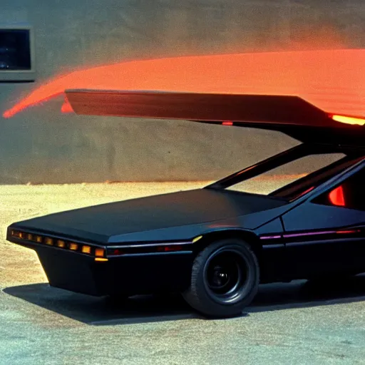 Image similar to a photo of the car from knight rider