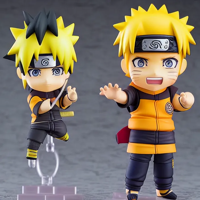 Image similar to Naruto, An anime Nendoroid of Naruto, figurine, detailed product photo