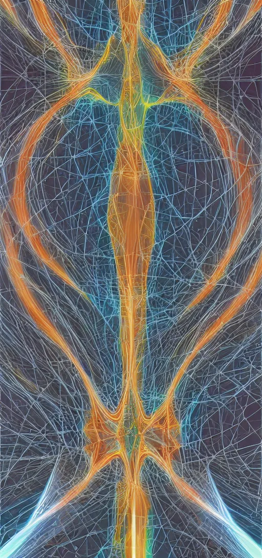 Image similar to math fractal computer intelligence. artgerm. digital art. artstation. 8k resolution.