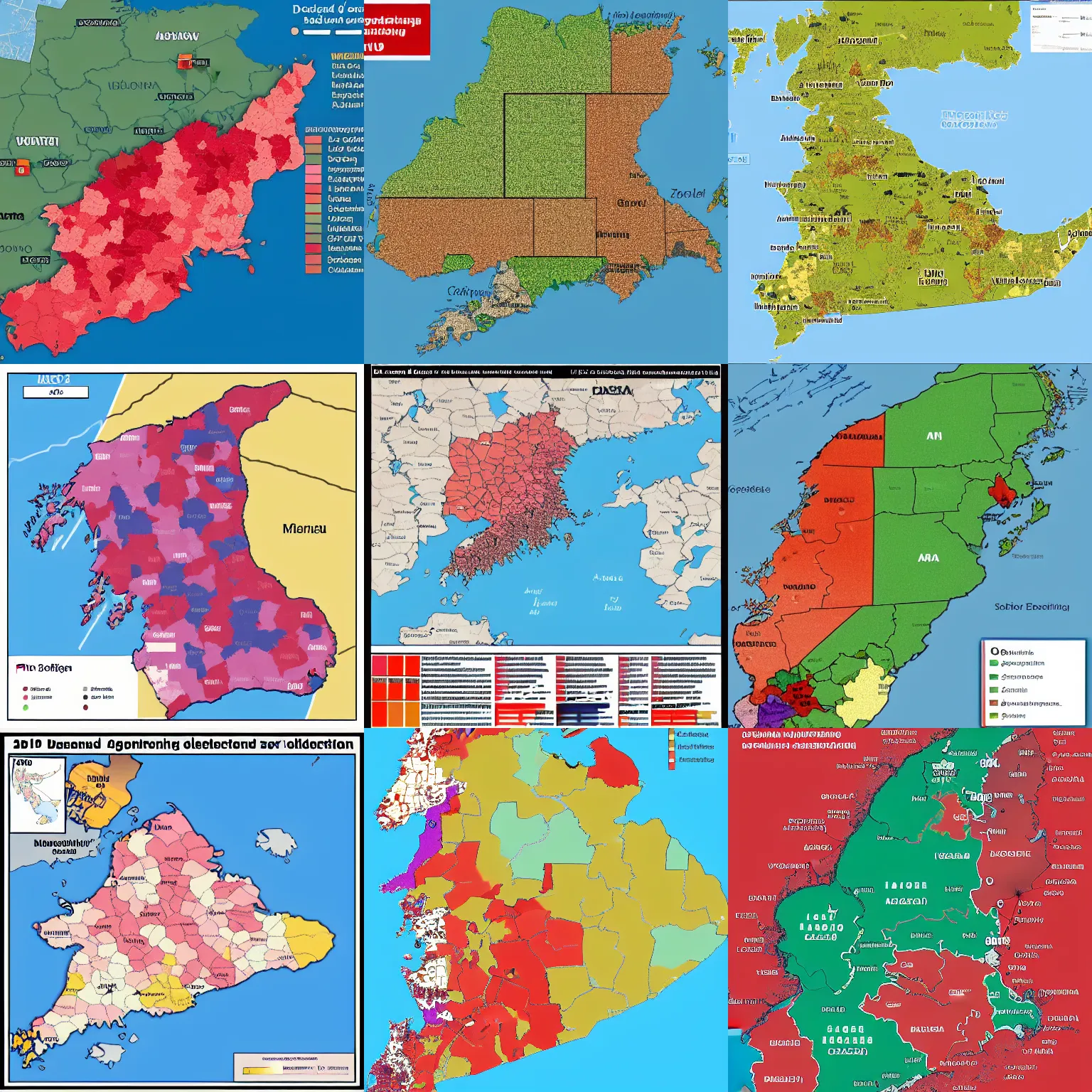 Prompt: map of the 2 0 1 9 danish general elections