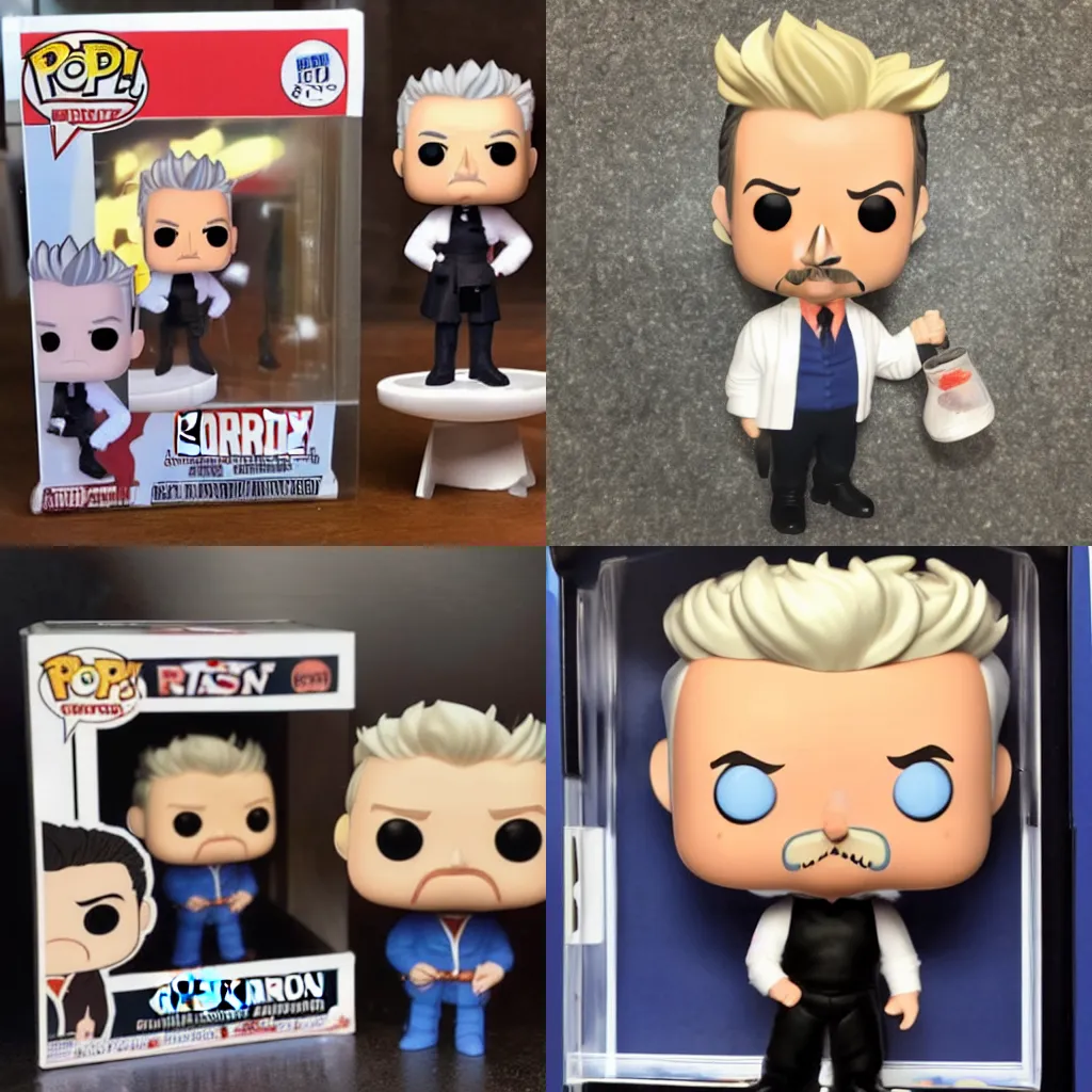 Image similar to gordon ramsay funko pop