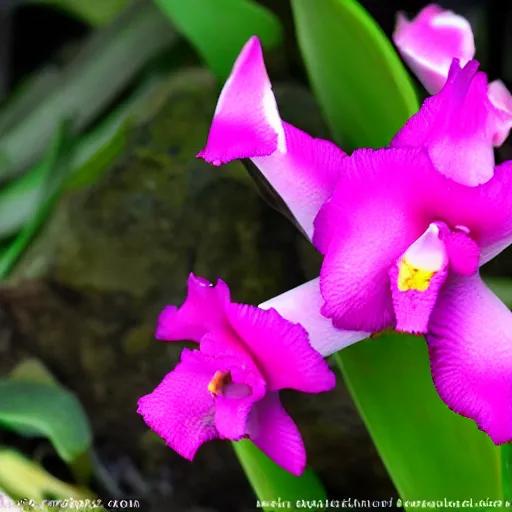 Prompt: Cattleya walkeriana