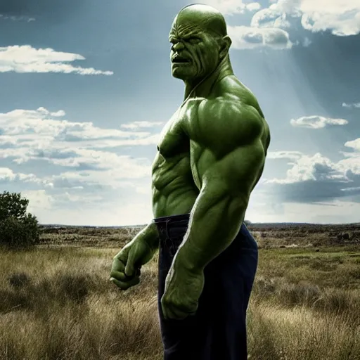 Image similar to the hulk starring as walter white in breaking bad. full body. oil on canvas. intricate. 8 k. highly professionally detailed. hdr. cgsociety