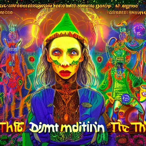 Image similar to The DMT Machine Elves