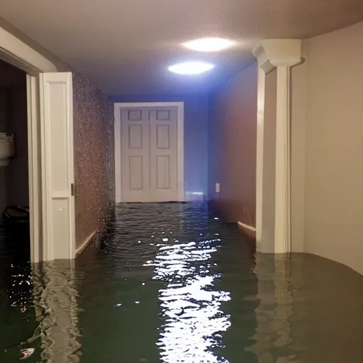 Image similar to flooded basement,