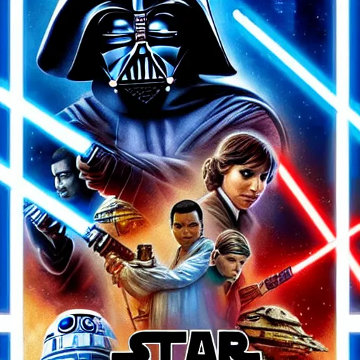 Image similar to super detailed star wars movie poster with ben shapiro, snooki and kim kardashian, 8k full HD photo, cinematic lighting, anatomically correct, oscar award winning, action filled, correct eye placement,