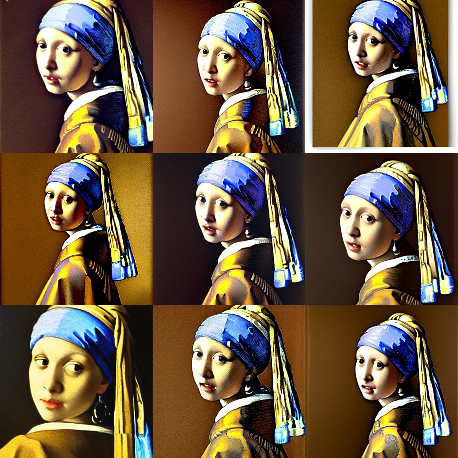 Prompt: detailed portrait of the girl with the pearl earring in ancient egypt by rudolf ernst, john frederick lewis, jean - leon gerome, rudolf weisse, david roberts, charles theodore frere, alfred dehodencq, orientalism