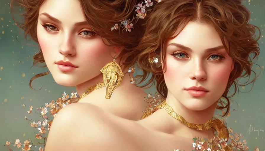Prompt: jelosy, perfectly-centered-Portrait of the most beautiful women on the planet, intricate, highly detailed, digital painting, artstation, concept art, smooth, sharp focus, illustration, Unreal Engine 5, 8K, art by artgerm and greg rutkowski and alphonse mucha