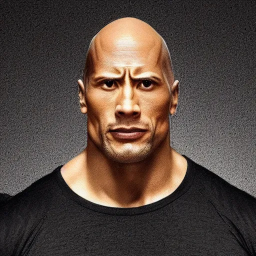 Image similar to US patent of Dwayne Johnson's head