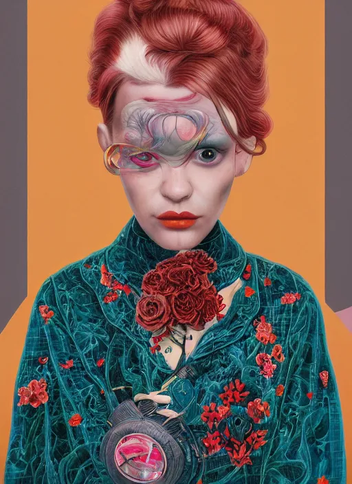 Prompt: fashion portrait :: by Martine Johanna and Simon Stålenhag and Chie Yoshii and Kenneth Willardt and wlop and Casey Weldon :: ornate, dynamic, particulate, rich colors, intricate, harper's bazaar, elegant, centered, artstation, smooth, sharp focus, octane render, 3d