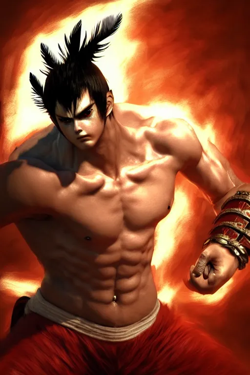 Download Tekken 4 Kazuya Mishima Cover Wallpaper