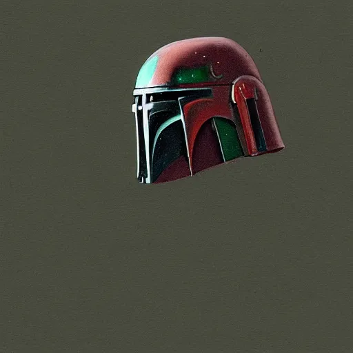 Prompt: technical sketch of boba fett by leonardo da vinci